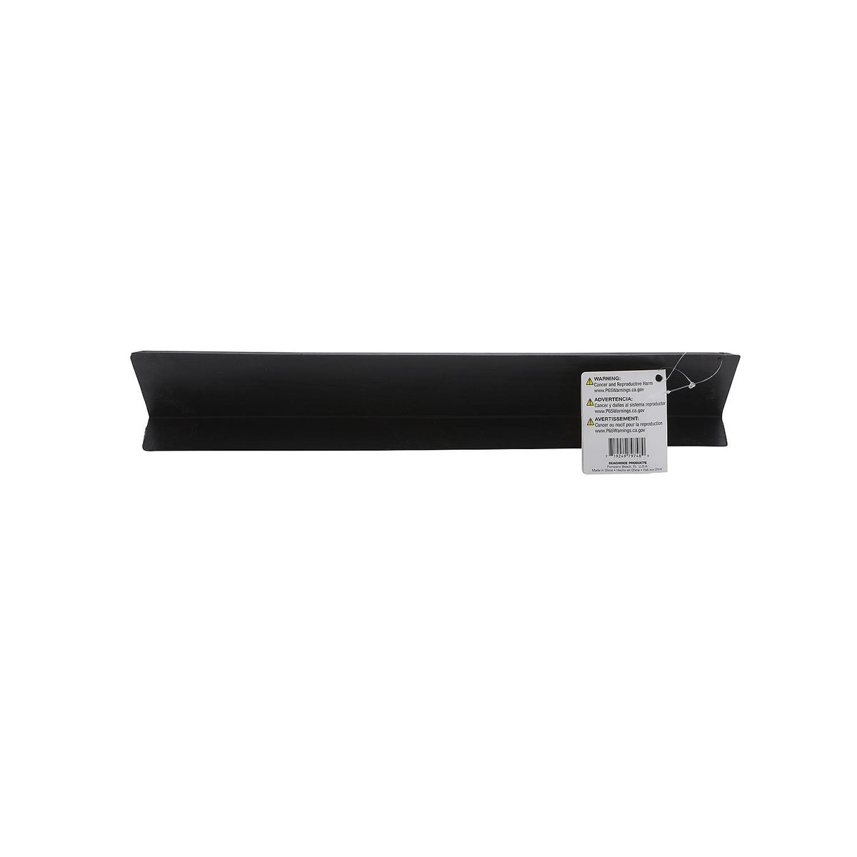 Dock Bumper Straight, 17in, Black