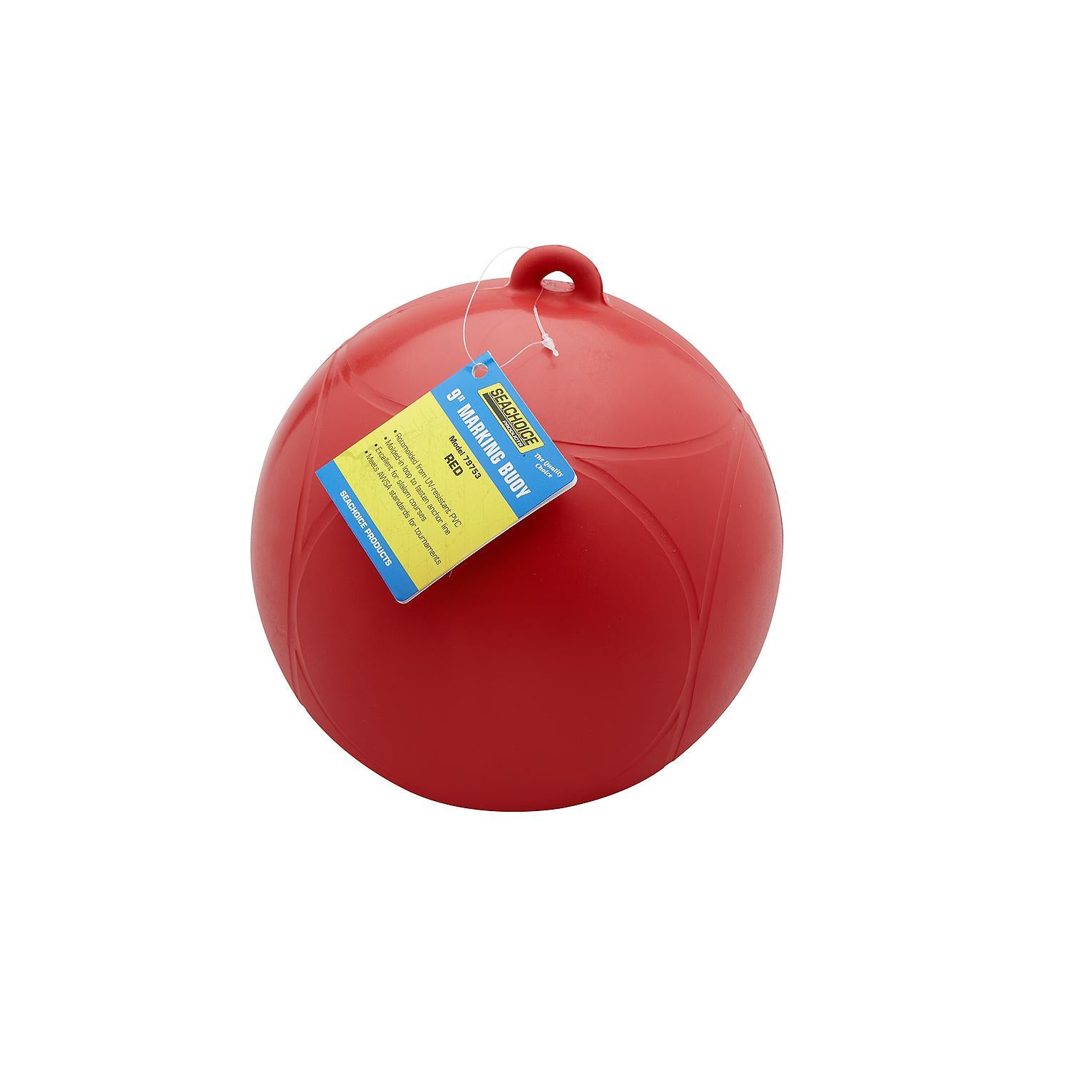 Slalom/Marking Buoy - Red, 9in Dia.