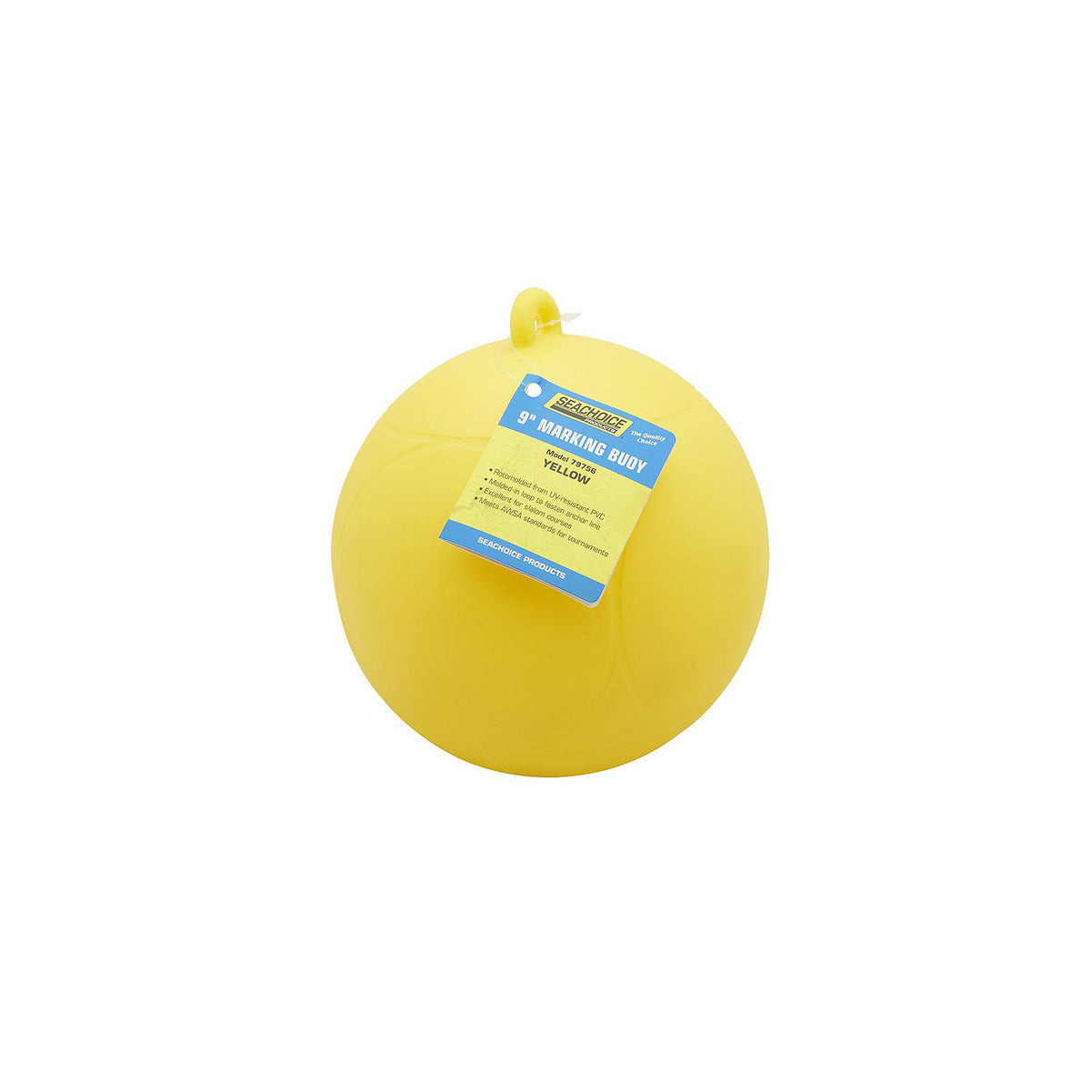 Slalom/Marking Buoy - Yellow, 9in Dia.