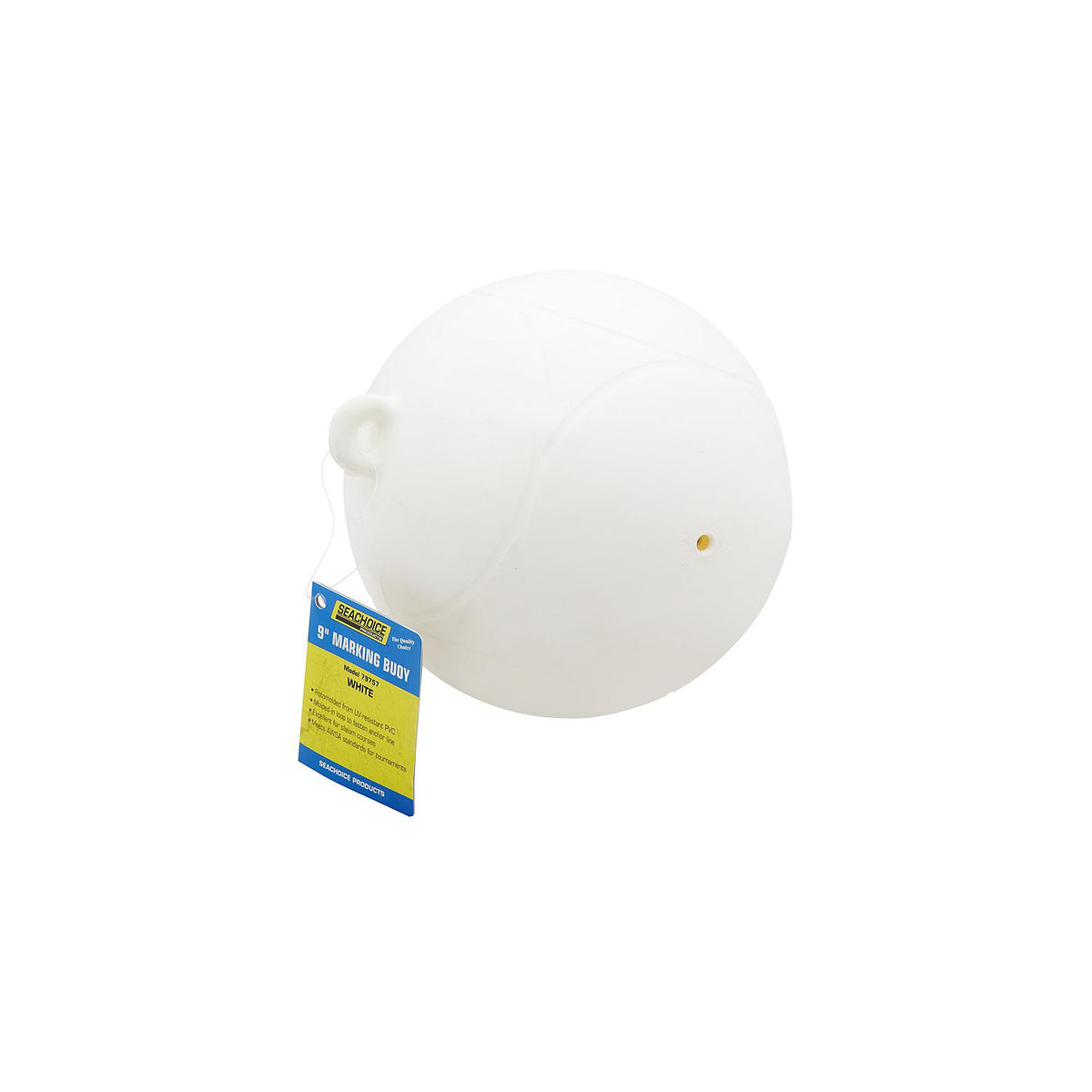 Slalom/Marking Buoy - White, 9in Dia.