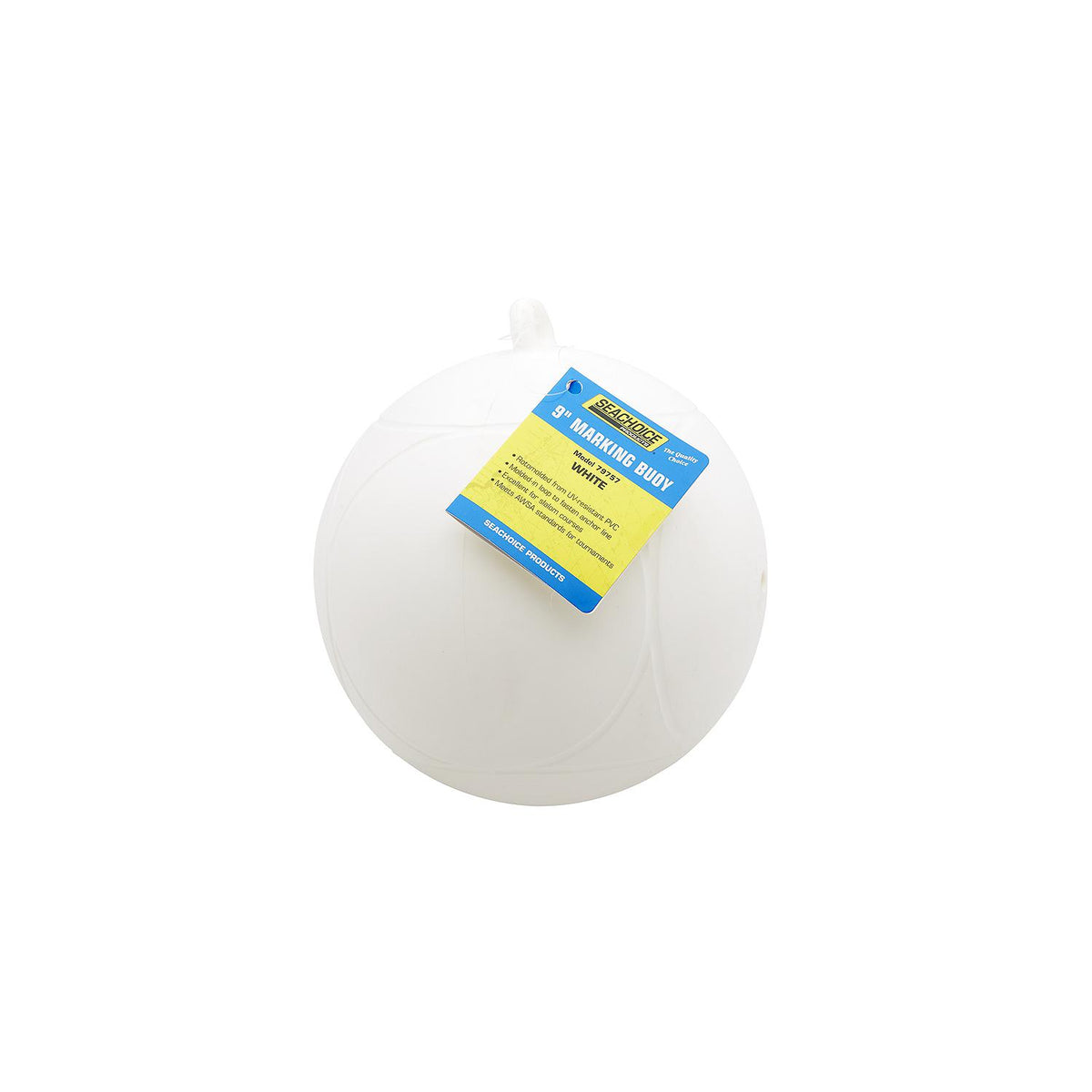 Slalom/Marking Buoy - White, 9in Dia.