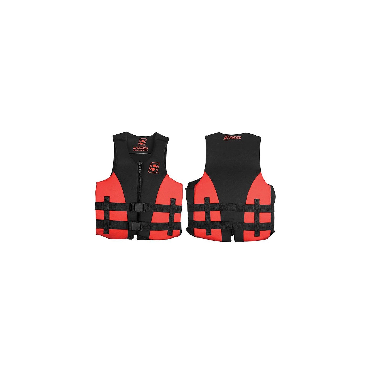 Evoprene Multi-Sport Life Vest, Red/Black, Youth