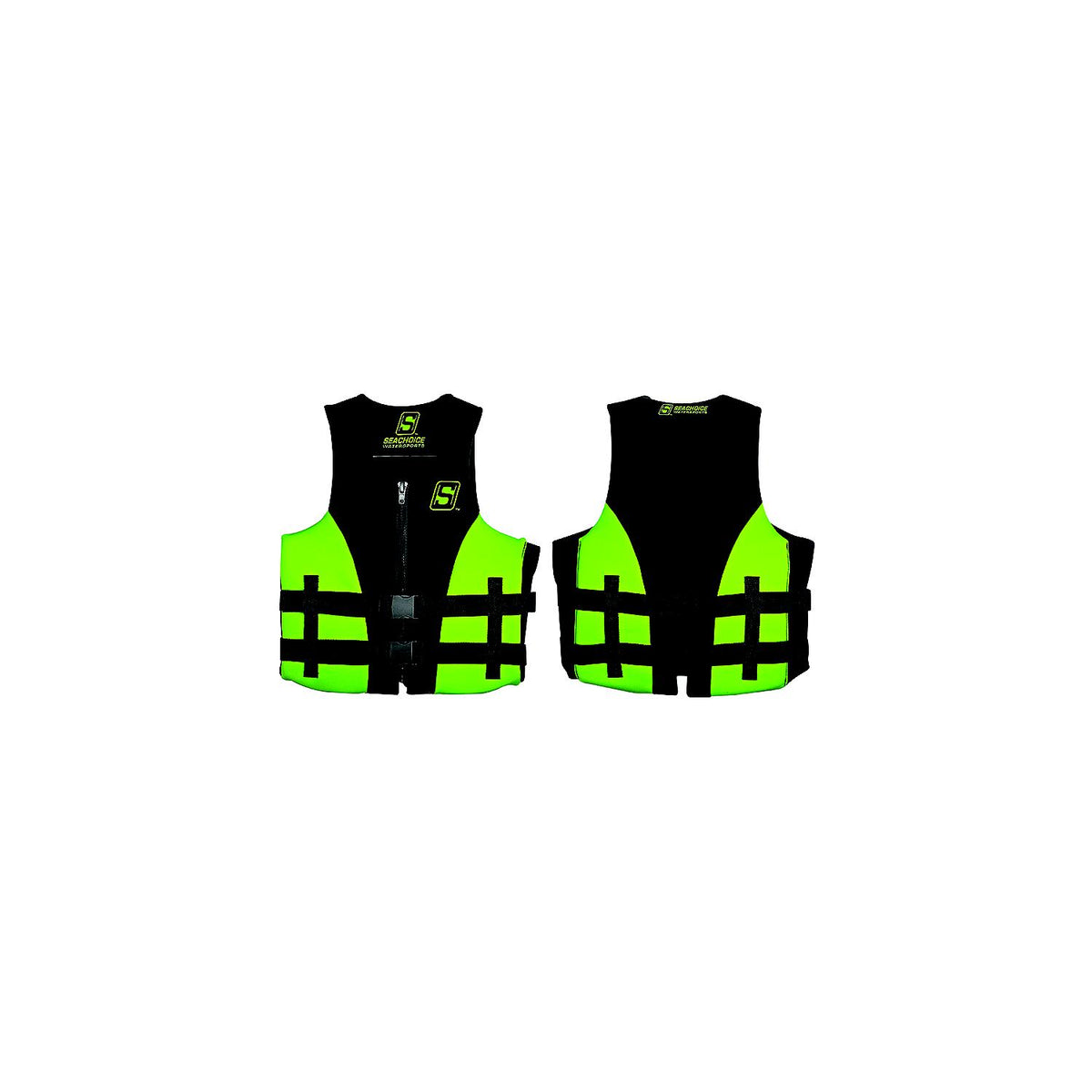 Evoprene Multi-Sport Life Vest, Green/Black, Youth