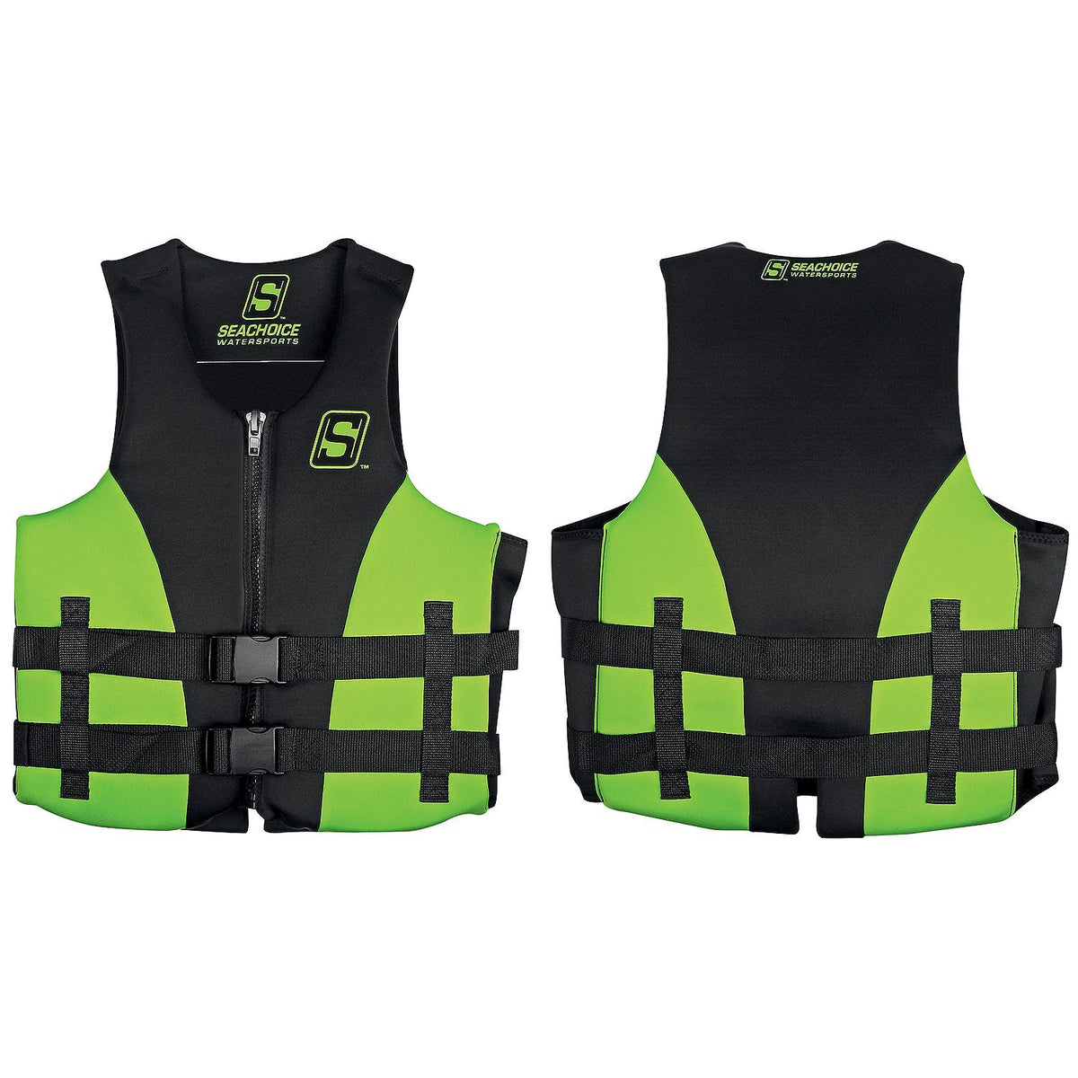 Evoprene Multi-Sport Life Vest, Green/Black, 3XL