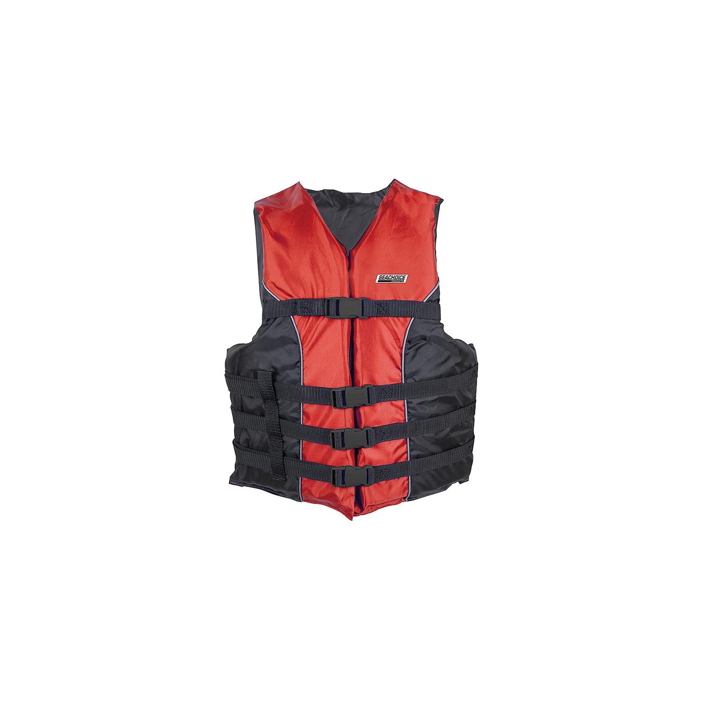 Ski Life Vest - 4 Belt, Red, 4XL/5XL