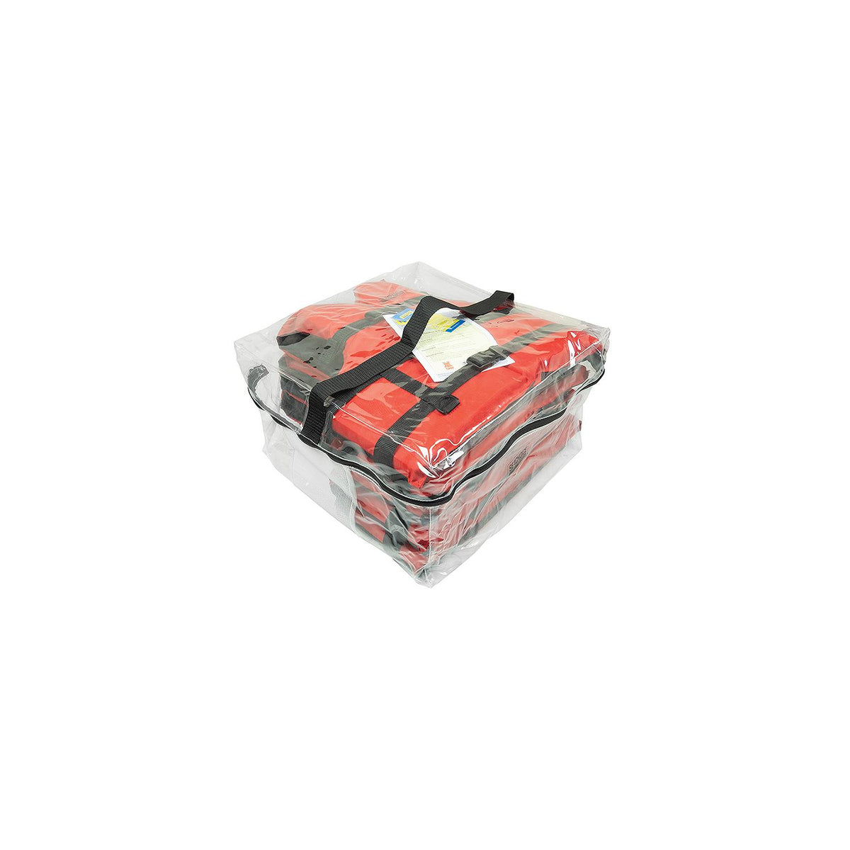 General Purpose Life Vest 4-Pack w/Bag & 4 Red Vests, /PK