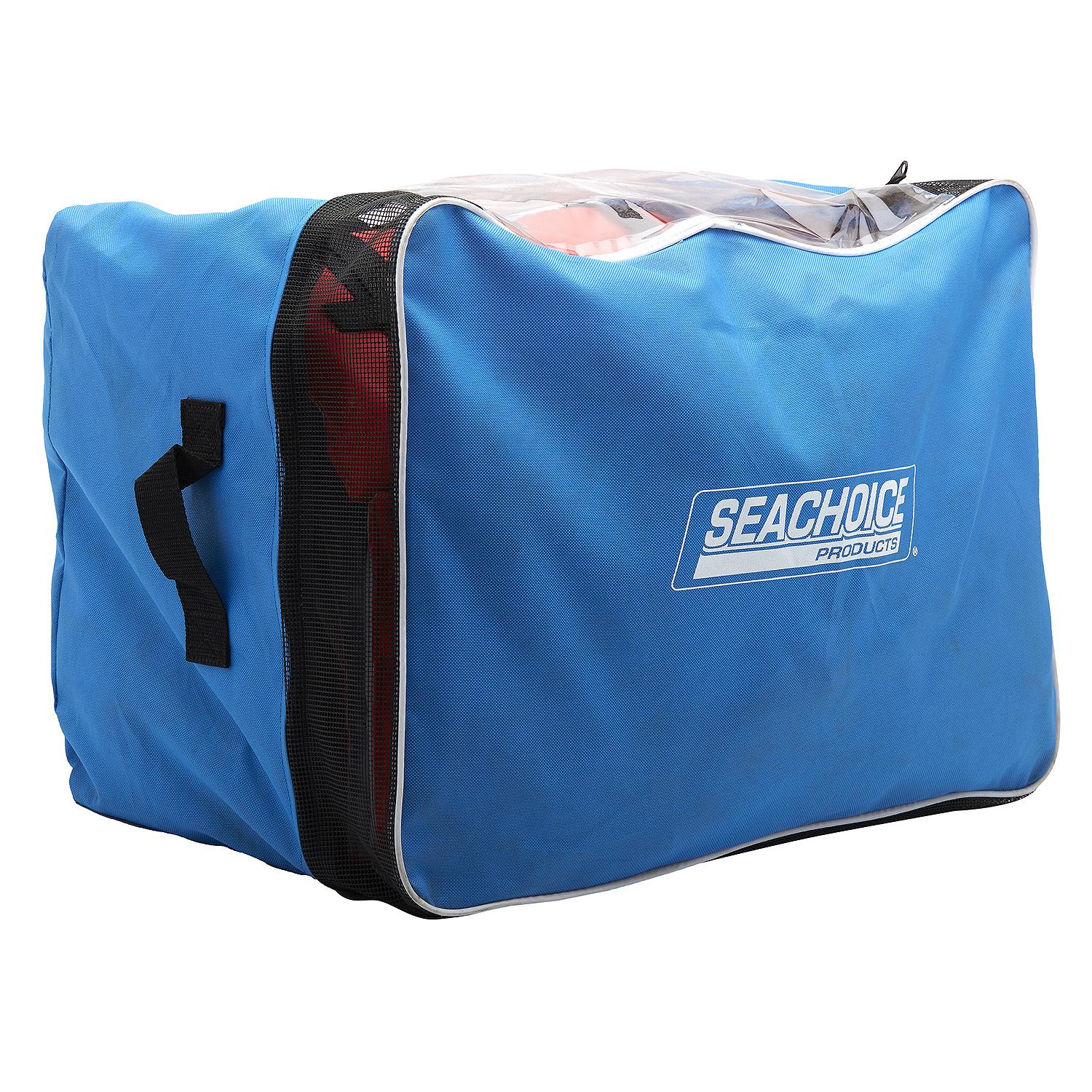 General Pupose Life Vest 4-Pack w/ Bag, Blue & Red, Adult Univ.