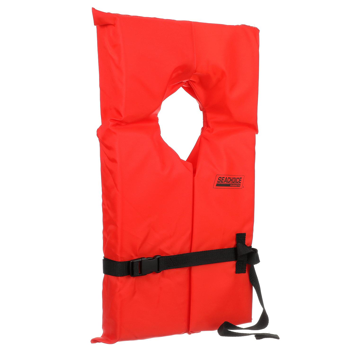 Type II Life Vest - XL, Orange