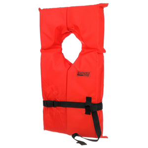 Type II Life Vest - XL, Orange
