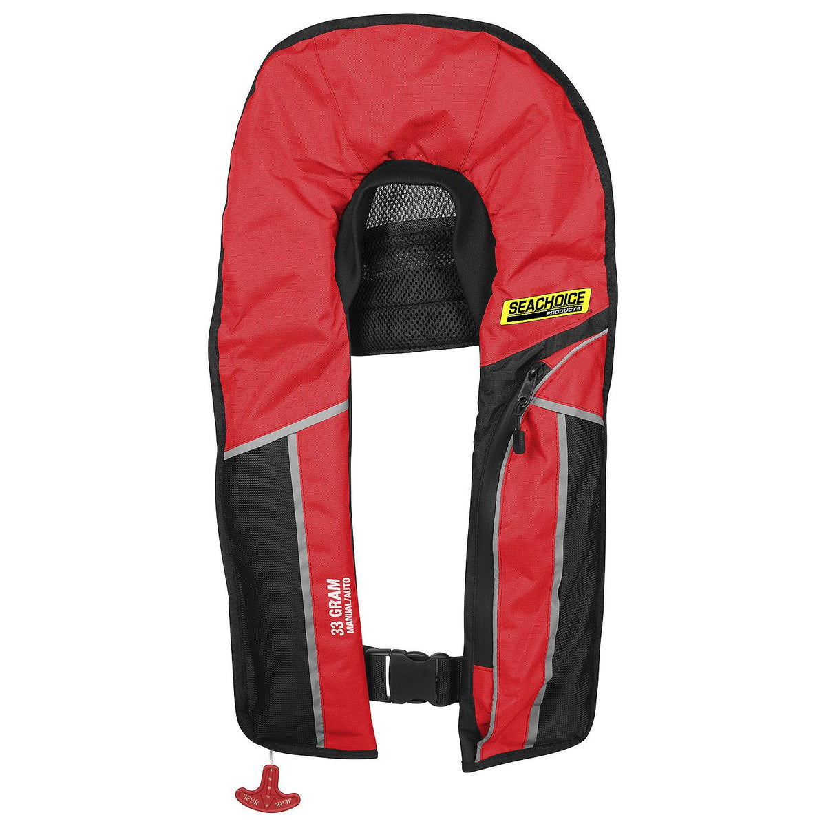Type V Premium Rip-Stop Inflatable PFD, Adult Universal, Red