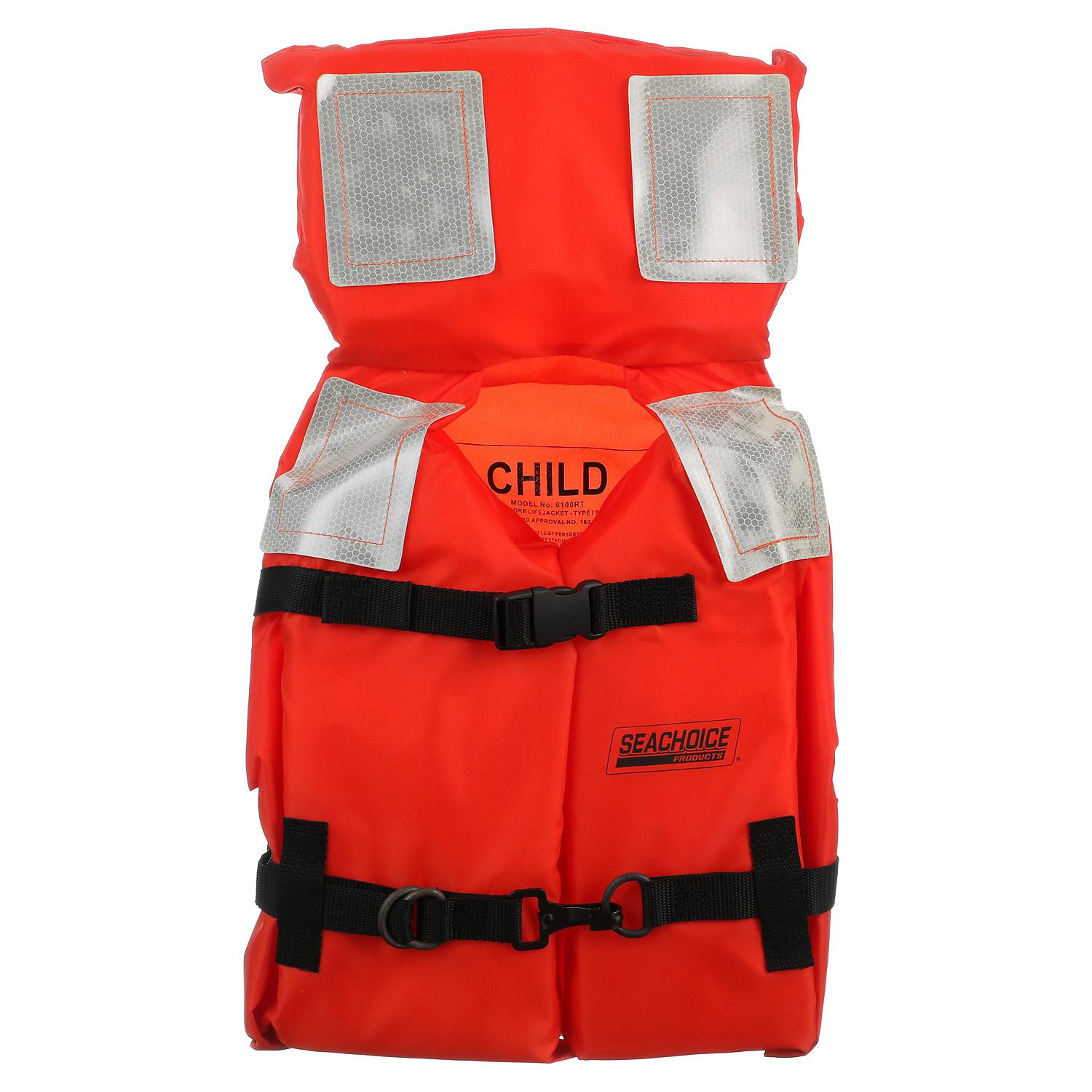 Type I Offshore Jacket w/ Solas Reflective Tape, Child