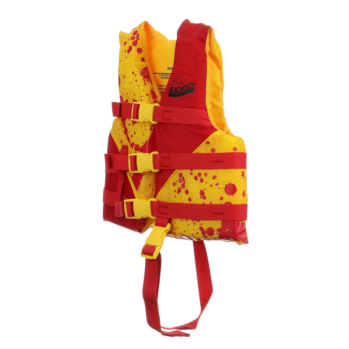 Deluxe General Purpose Life Vest, Red/Yellow, Child