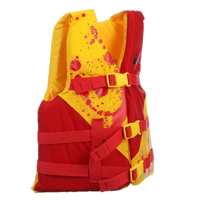 Deluxe General Purpose Life Vest, Red/Yellow, Youth