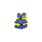 Deluxe General Purpose Life Vest, Blue/Yellow, Youth