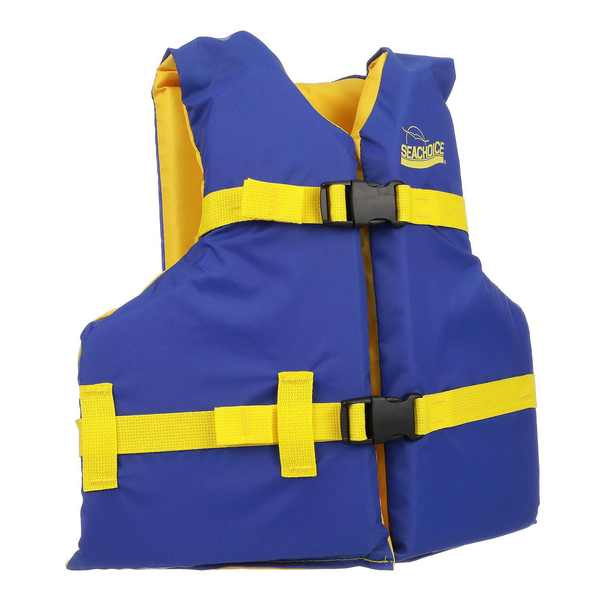 Deluxe General Purpose Life Vest, Blue/Yellow, Youth