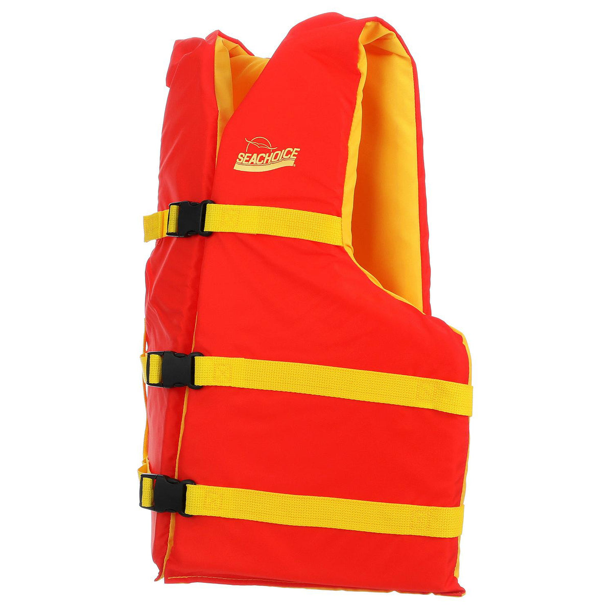 Deluxe General Purpose Life Vest, Orange/Yellow, XL
