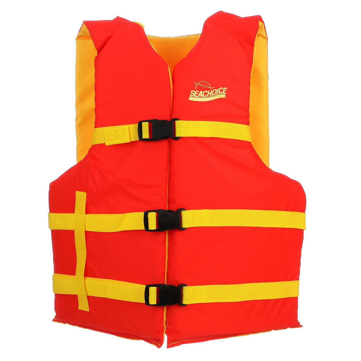 Deluxe General Purpose Life Vest, Orange/Yellow, XL