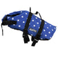 Dog Life Vest - Blue Polka Dot, Sm