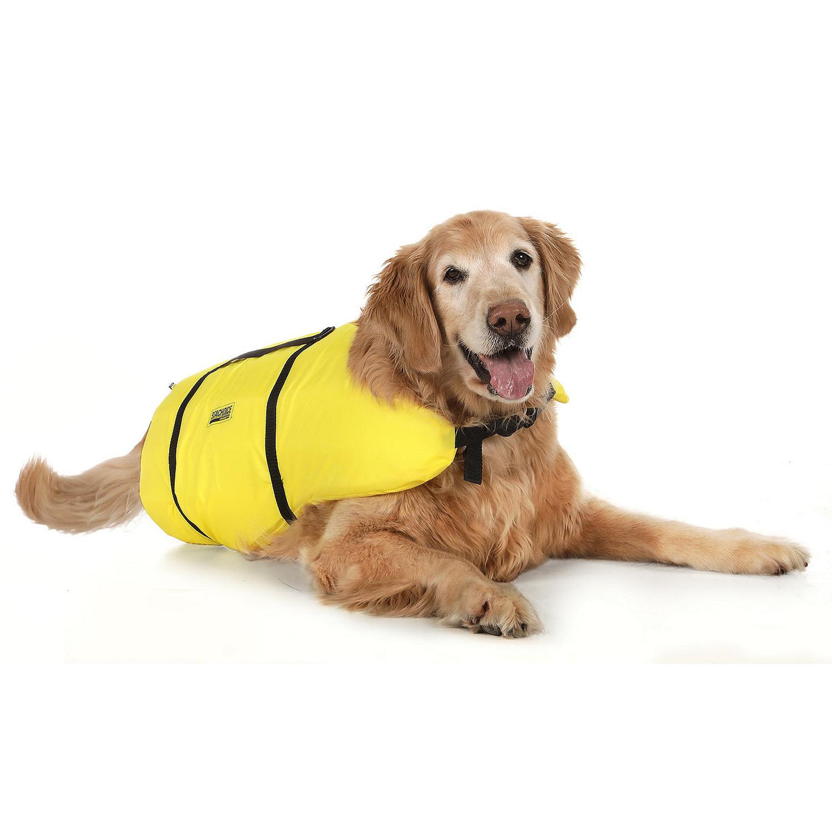 Dog Life Vest - Yellow, Lg