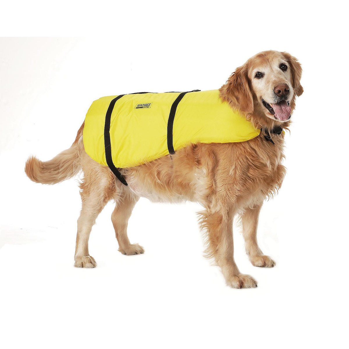 Dog Life Vest - Yellow, Lg