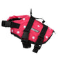 Dog Life Vest - Pink Polka Dot, XXS