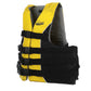 Deluxe 4-Belt Ski Vest - Yellow/Black, XXL/XXXL