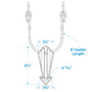 Rope Tow Harness, 3/8in x 8ft