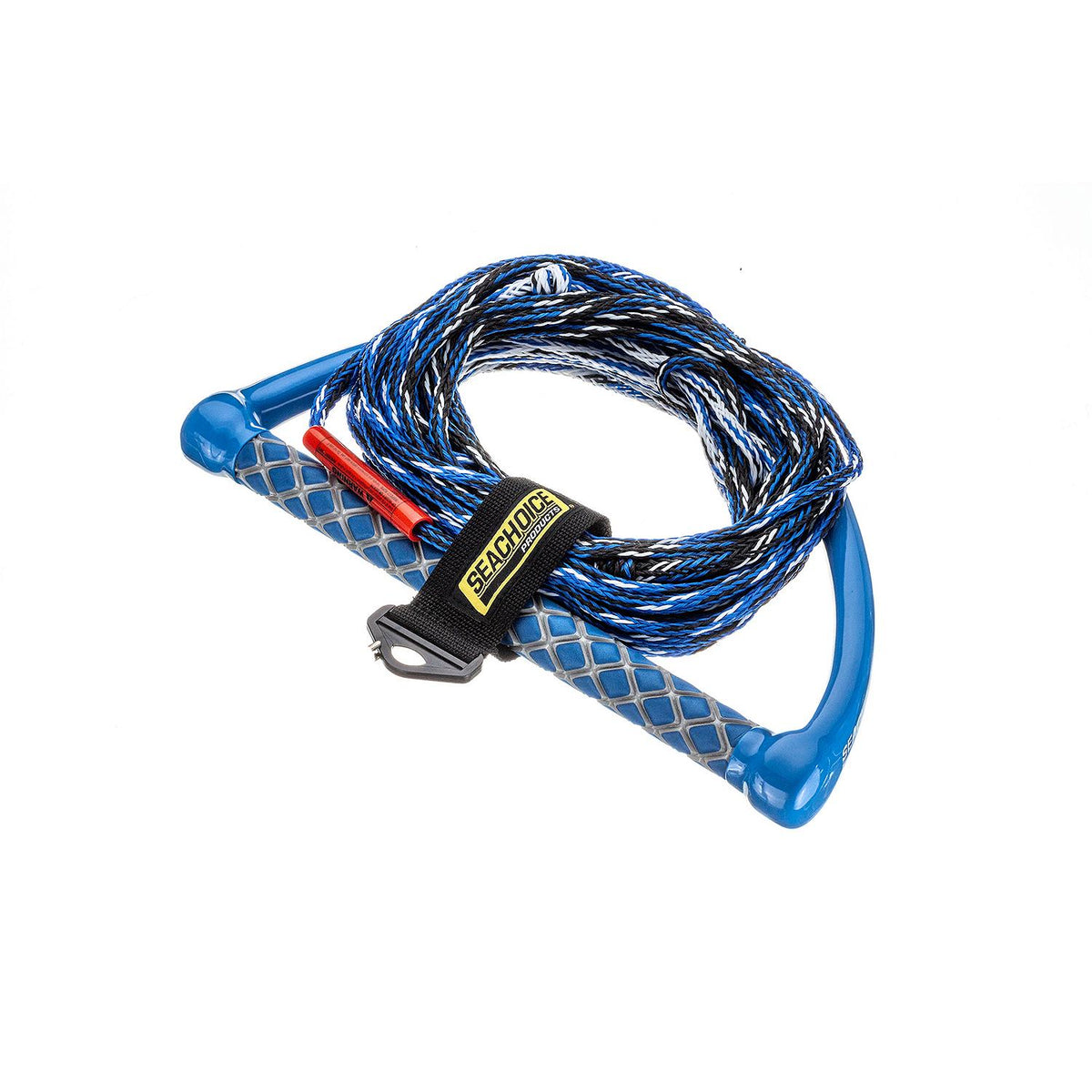 3-Section Wakeboard Rope, 65ft, 15in Handle w/ Textured EVA Grip