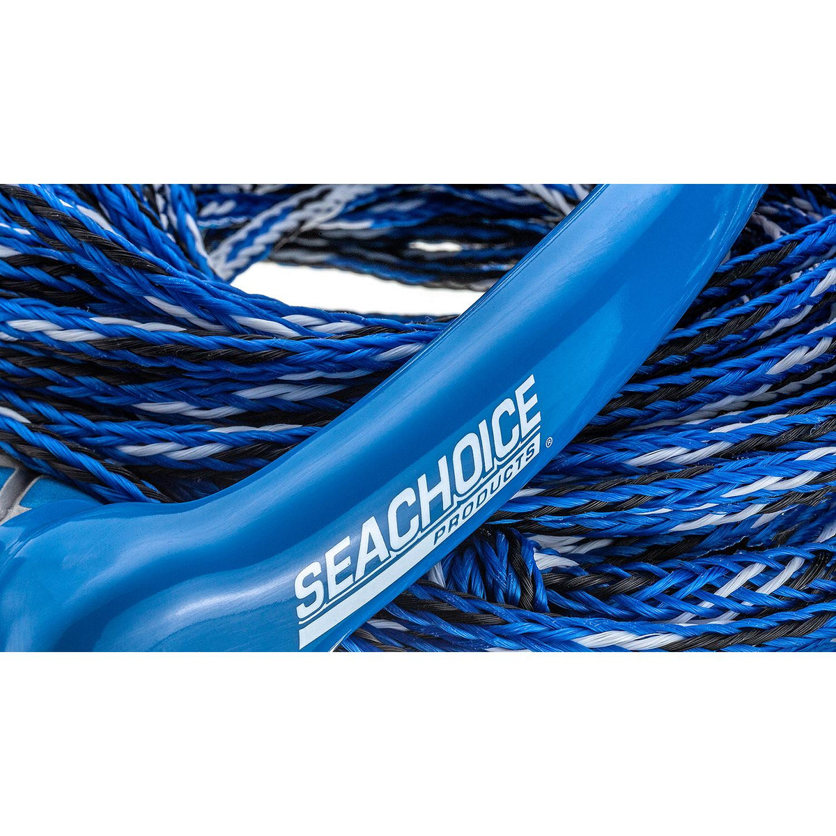 3-Section Wakeboard Rope, 65ft, 15in Handle w/ Textured EVA Grip
