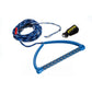3-Section Wakeboard Rope, 65ft, 15in Handle w/ Textured EVA Grip