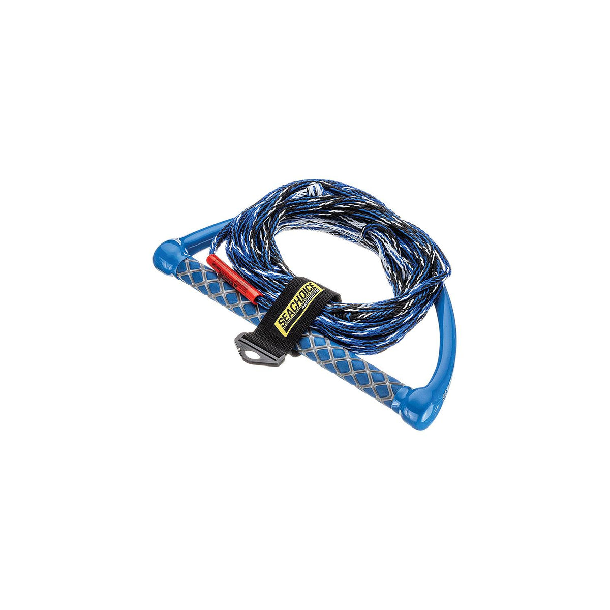 3-Section Wakeboard Rope, 65ft, 15in Handle w/ Textured EVA Grip