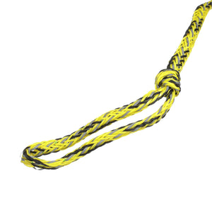 5-Section Wakeboard Reflective Rope, 75ft, 15in Handle w/ Textured EVA Grip
