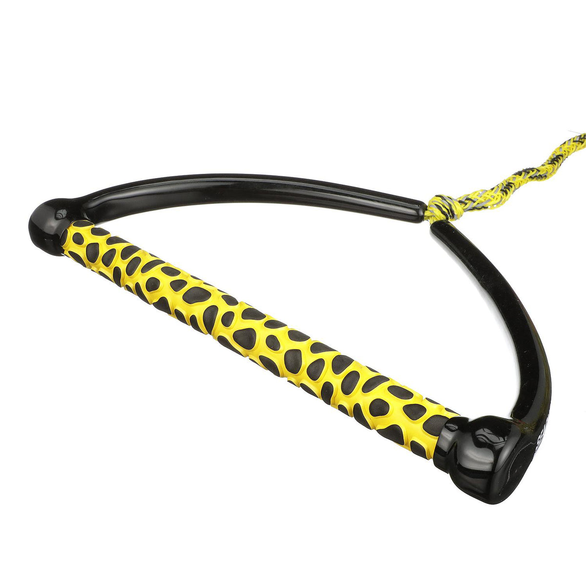 5-Section Wakeboard Reflective Rope, 75ft, 15in Handle w/ Textured EVA Grip