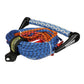 3-Section Water Ski or Wakeboard Rope, 75ft, 13in Handle w/ Textured EVA Grip