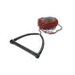 4-Section Water Ski Rope, 75ft, 12in Handle w/ Rubber Grip
