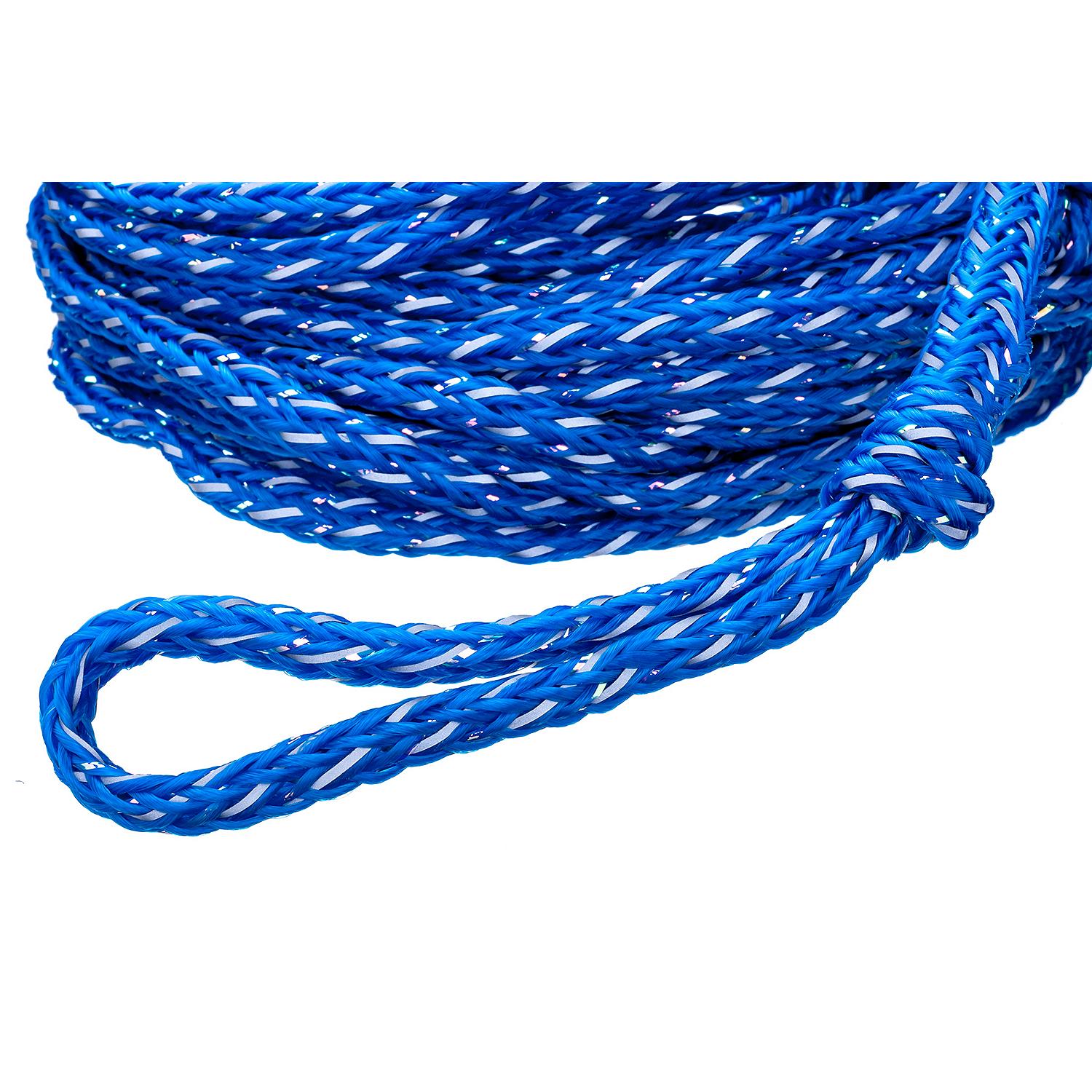 Tube Tow Reflective Rope, 60ft, Tows Up to 2 Riders