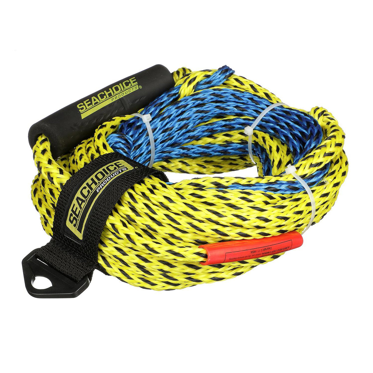 2-Section Tube Tow Rope, 60ft, Tows Up to 2 Riders