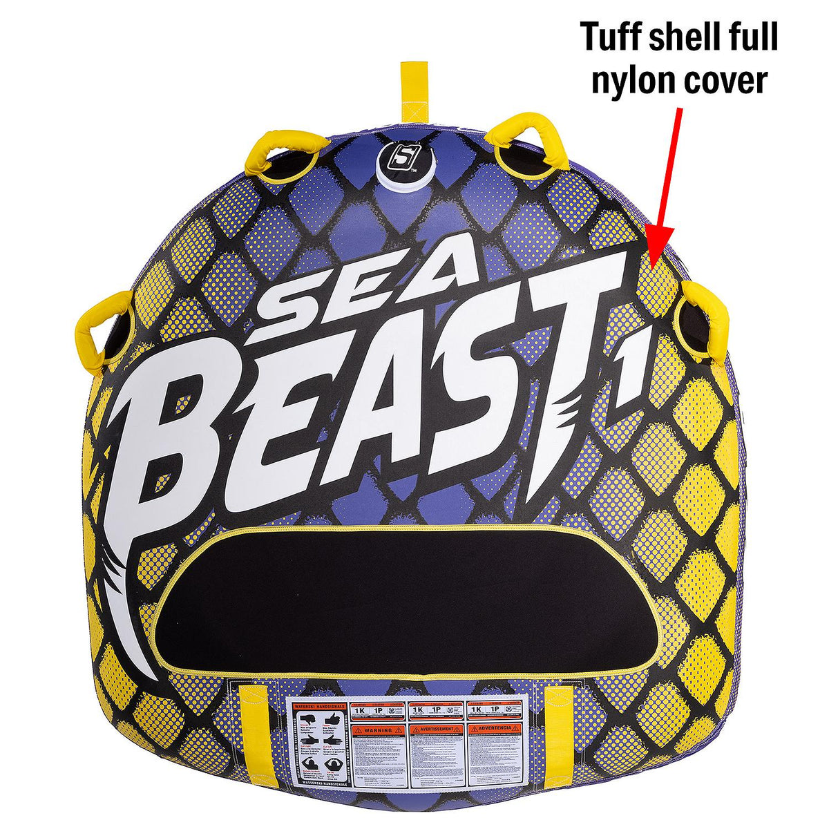 Sea-Beast Deck Tube, 1 Rider
