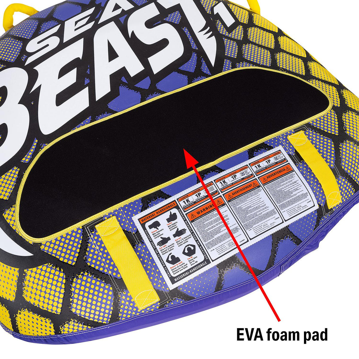 Sea-Beast Deck Tube, 1 Rider