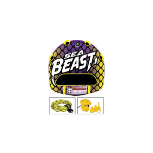 Sea-Beast Single Rider Tube Bundle incl. Rope & Pump