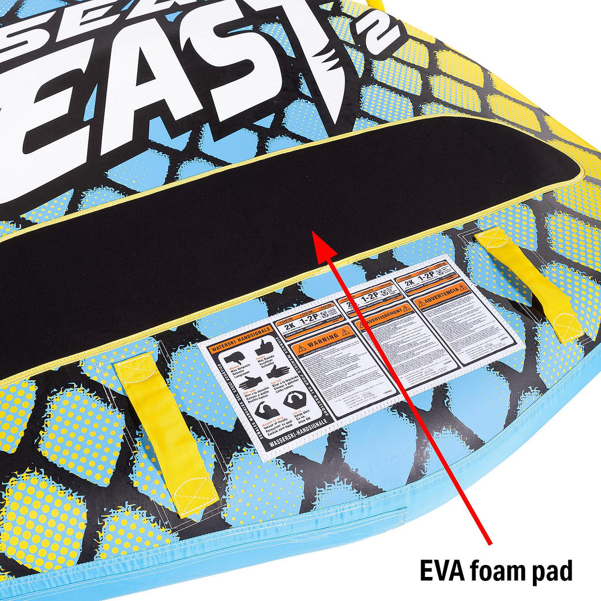 Sea-Beast Deck Tube, 1-2 Riders