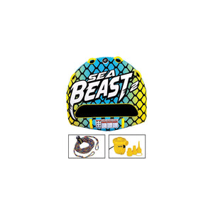 Sea-Beast Double Rider Tube Bundle incl. Rope & Pump