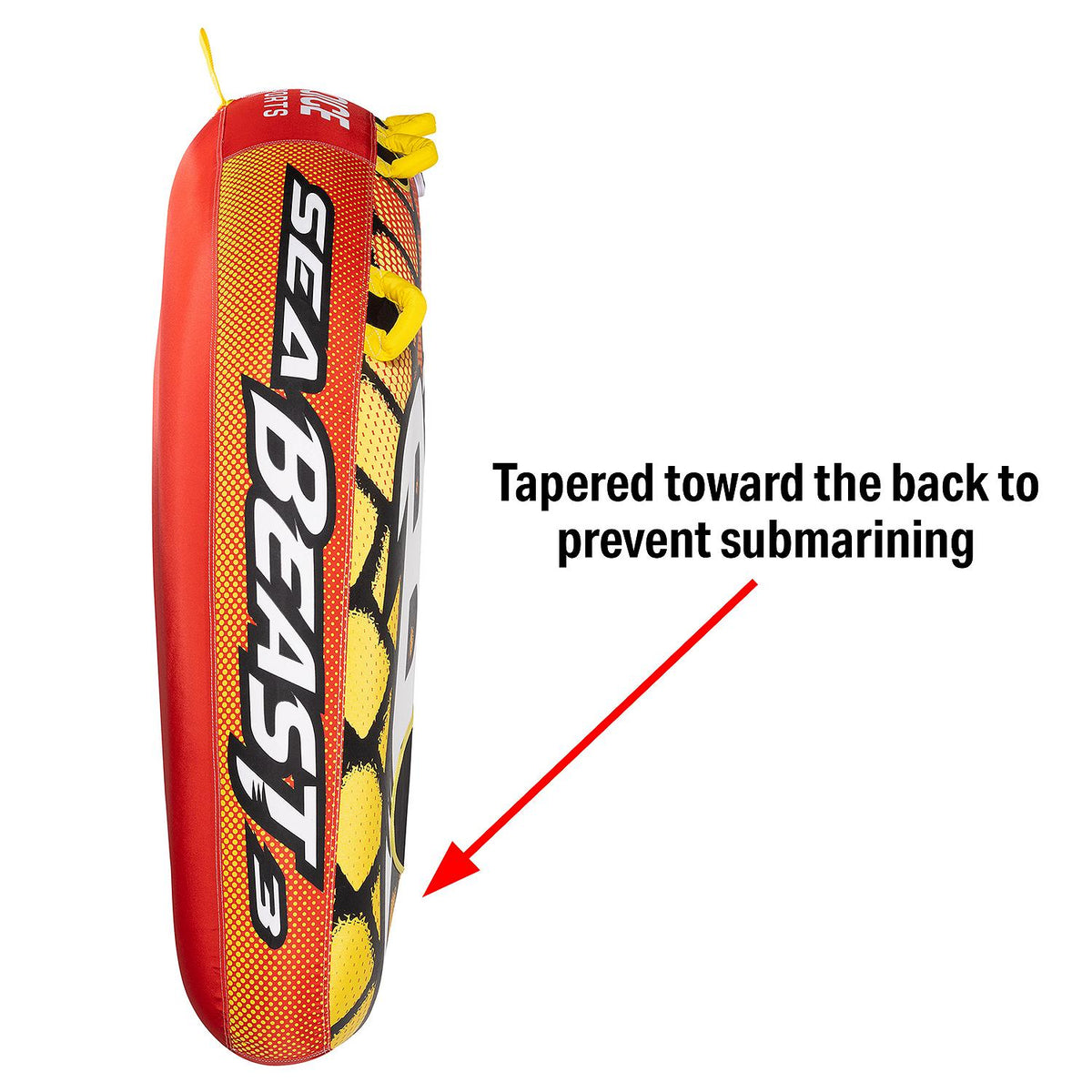 Sea-Beast Deck Tube, 1-3 Riders