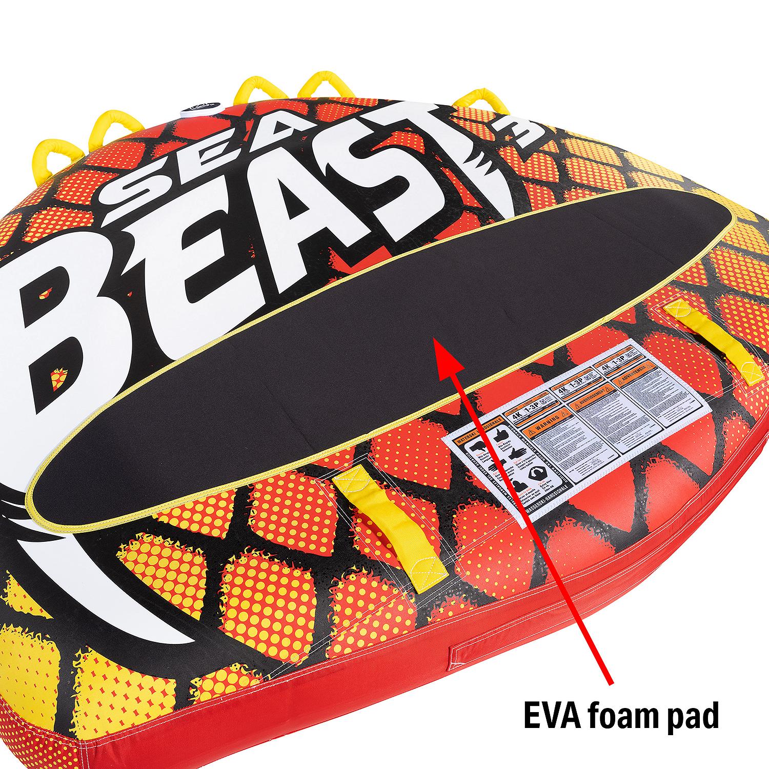 Sea-Beast Deck Tube, 1-3 Riders