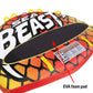 Sea-Beast Deck Tube, 1-3 Riders