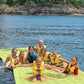 Sea Carpet Floating Foam Pad, 6ft x 18ft x 1-3/8in, 9-10 Adults