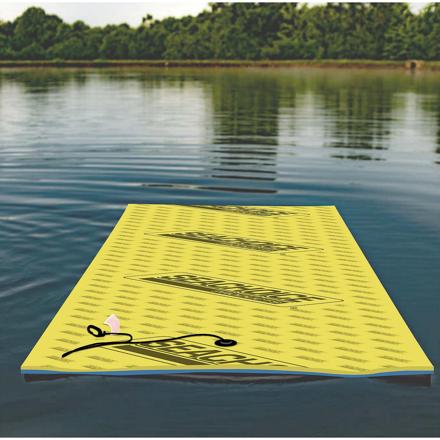Sea Carpet Floating Foam Pad, 6ft x 12ft x 1-3/8in, 5-6 Adults