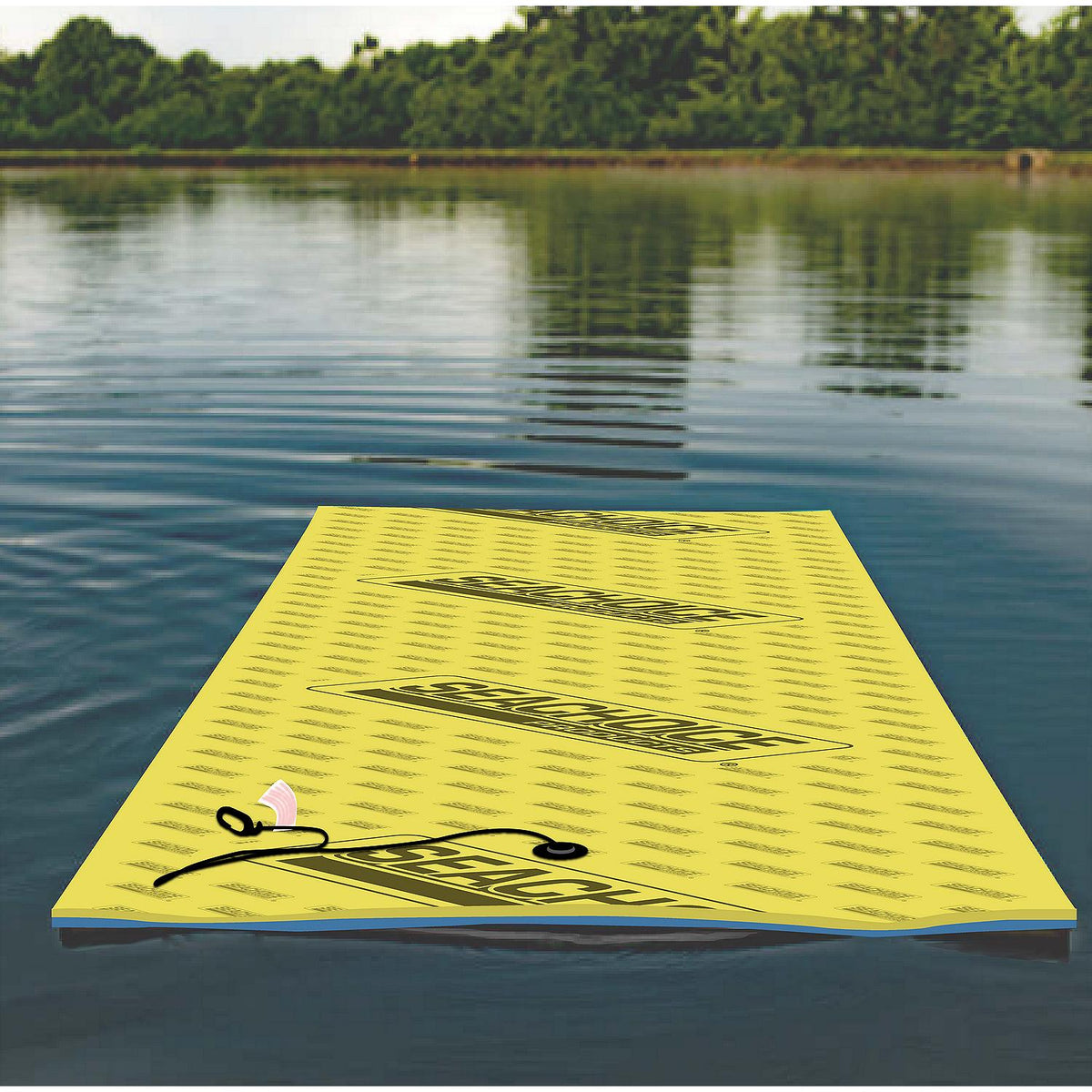 Sea Carpet Floating Foam Pad, 6ft x 12ft x 1-3/8in, 5-6 Adults