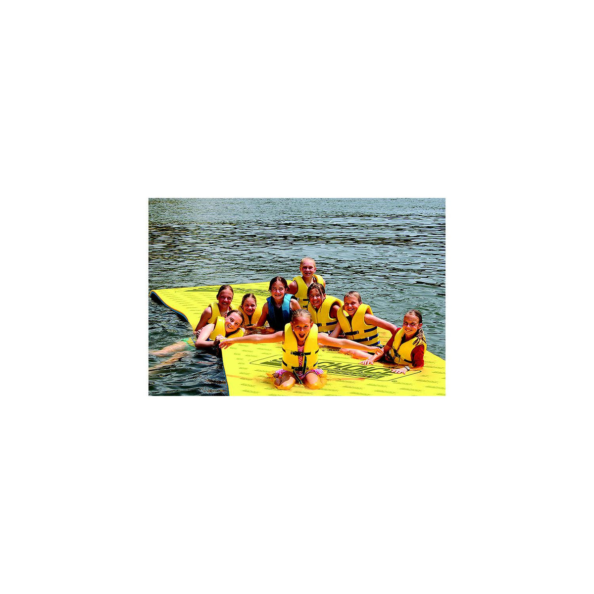 Sea Carpet Floating Foam Pad, 6ft x 12ft x 1-3/8in, 5-6 Adults