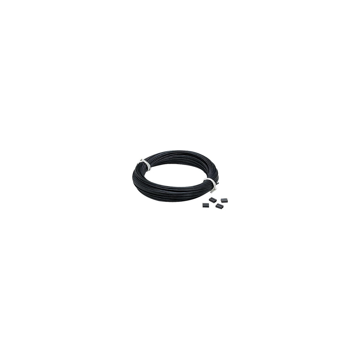 # 400 Black Mono Line, 100ft w/ 4 Line Clamps